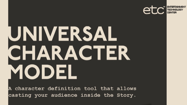 Universal Character Model White Paper Released featured image